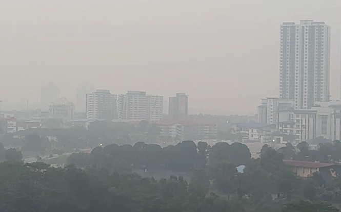 Image from: JB dah macam Cameron Highlands, bukan kabus sejuk tapi jerebu