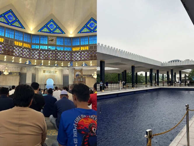 Image from: Jerebu: Rakyat Indonesia sebak doa imam Masjid Negara mohon hujan
