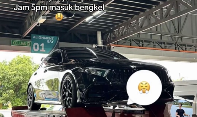 Image from: Lagi kes kereta ‘semput’, ‘terbang’ RM450