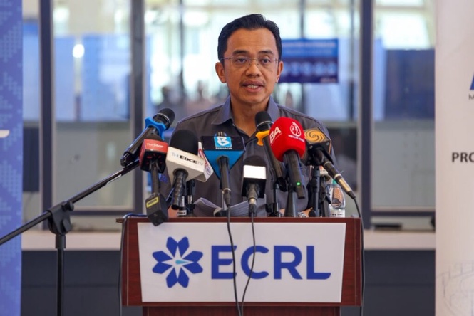 Image from: ECRL sasar 1.4 juta penumpang setahun