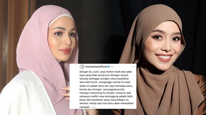 Image from: ‘Lesti, saya mohon maaf atas adab yang tidak sempurna’