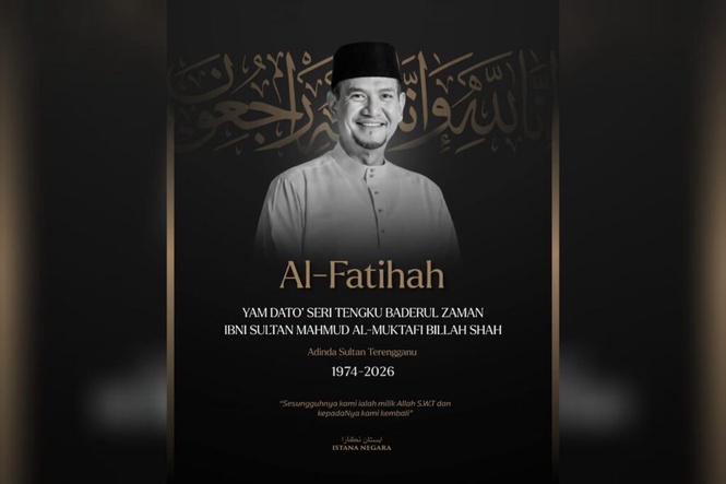 Image from: Agong, Raja Permaisuri zahir takziah kemangkatan adinda Sultan Terengganu