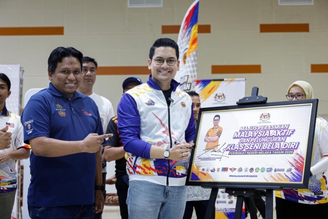 Image from: Pertubuhan belia, persatuan sukan Melaka terima RM1.6 juta