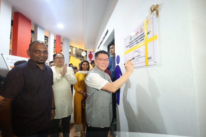 Image from: Tandas awam BMW ke-12,000 siap di Little India Ipoh