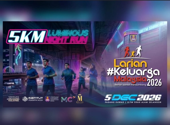 Image from: YKM teruskan tradisi Larian Keluarga Malaysia Disember depan