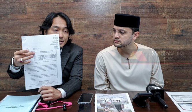 Image from: PU Riz tuntut RM1 juta, pemfitnah ada 48 jam untuk mohon maaf