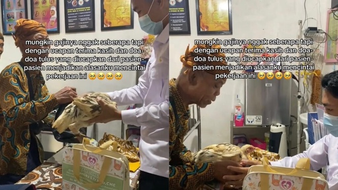 Image from: Doktor terima ayam, doa untuk bayaran kos rawatan