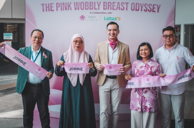 Image from: Jobbie bantu Makna kumpul dana bantu pesakit kanser payudara