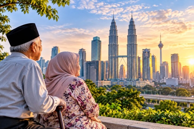 Image from: 4.2 juta warga emas, Malaysia bersedia hadapi Negara Tua