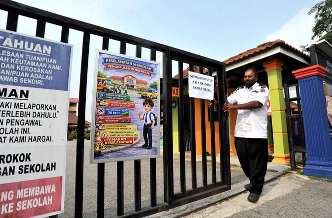 Image from: Jerebu: Johor lanjut cuti sekolah lima hari lagi