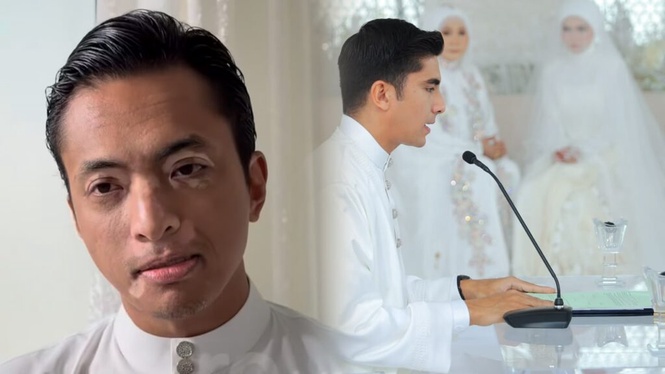Image from: Saddiq gemuruh, berlatih lafaz akad nikah 99 kali – Spacedollah