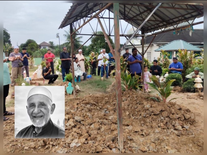 Image from: Tukang gunting rambut Tok Guru Nik Aziz sudah tiada