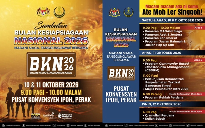Image from: NADMA anjur Bulan Kesiapsiagaan Nasional 2026 di Ipoh