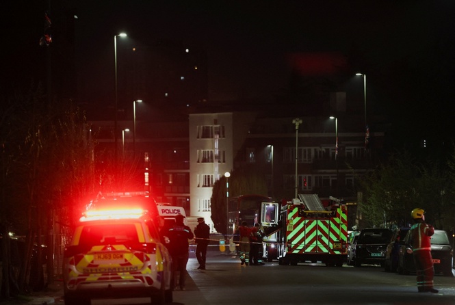Four ambulances torched in north London in suspected antisemitic hate ...