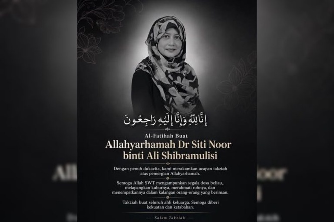 Image from: Doktor Pakar Kanak-Kanak Meninggal Dunia Akibat Kanser Usus