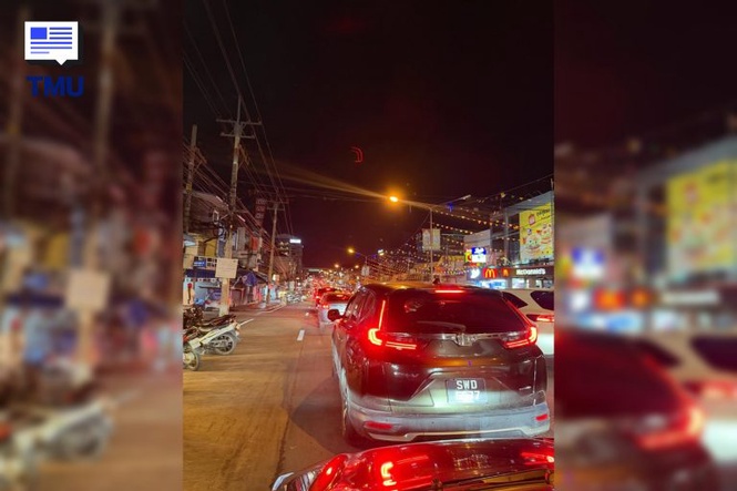 Image from: Cuti Panjang Cetus Kesesakan Luar Biasa Di Sempadan Danok, Pengunjung Dakwa Terkandas Berjam-Jam