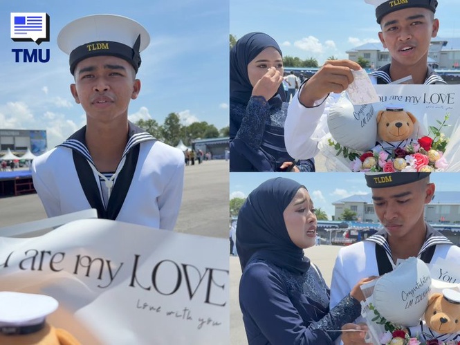 Image from: “Saya Minta AI Edit Sebab Kami Tak Ada Gambar Dengan Abah” – Momen Luluhkan Hati Ketika Tamat Latihan TLDM Raih Perhatian