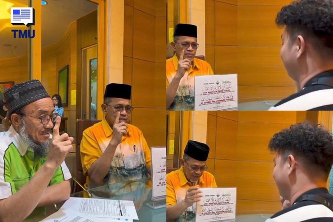 Image from: Lai Ken Wai Peluk Islam, Netizen Titip Doa Dan Ucapan Tahniah