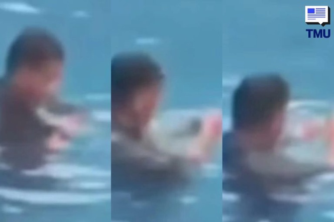 Image from: “Ayah Kata Ada Budak Minta Tolong” Rakaman Di Kolam Renang Cetus Tanda Tanya — Jika Tiada Siapa Di Situ, Siapa Yang Cuba Diselamatkan?