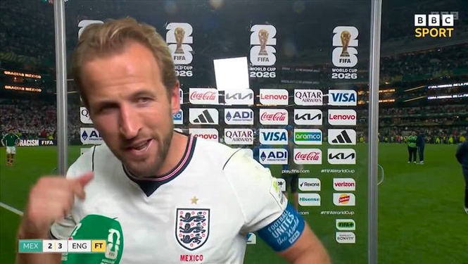 Image from: Harry Kane Hilang Suara Selepas England Tewaskan Mexico, Temu Bual Jadi Tular