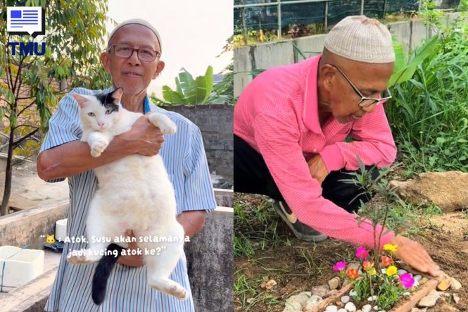 Image from: ‘Forever Cucu Kandung Atok’ Pergi Selamanya, Pemergian Kucing ‘Susu’ Undang Sebak Warga Maya