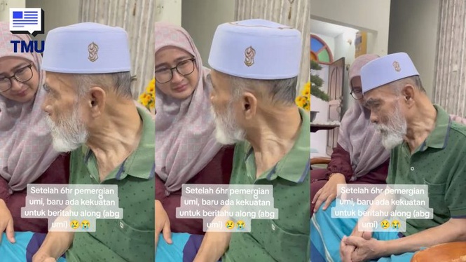 Image from: “Along… Adik Dah Tak Ada.” Enam Hari Rahsiakan Berita, Saat Warga Emas 81 Tahun Ini Mengetahui Pemergian Adiknya Buat Ramai Sebak