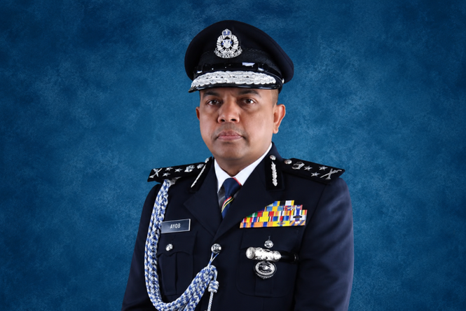 Image from: Ayob Khan Titip Pesanan Terakhir, Jangan Jual Maruah PDRM Demi Wang