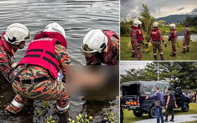 Image from: Mayat Lelaki Warga Emas Ditemukan Terapung Di Tasik Rekreasi Tun Perak