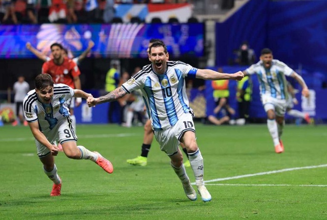 Image from: Messi Bangkit Selepas Penalti Gagal, Bantu Argentina Mara Ke Suku Akhir