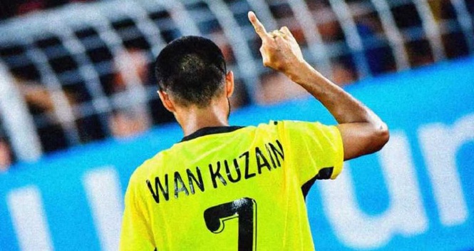 Image from: Gol Cantik Wan Kuzain Curi Tumpuan, Harimau Malaya Benam Laos 4-0