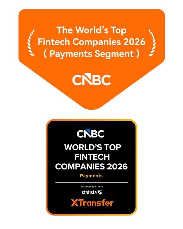 Image from: XTransfer Tersenarai dalam World’s Top Fintech Companies 2026 oleh CNBC