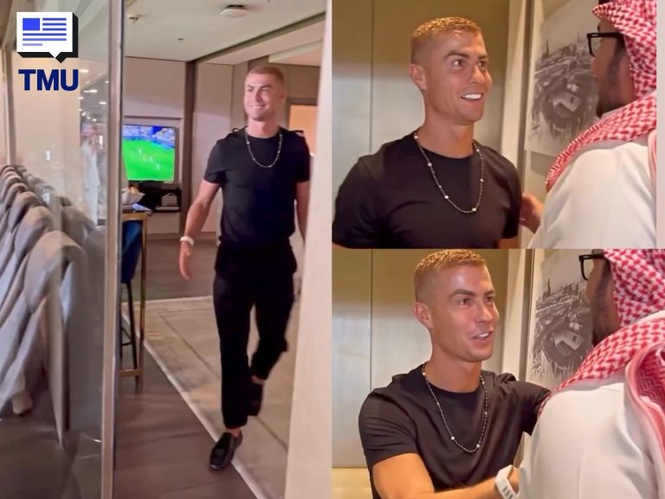 Image from: Ronaldo Temui Putera Turki bin Salman Selepas Aksi Al-Nassr
