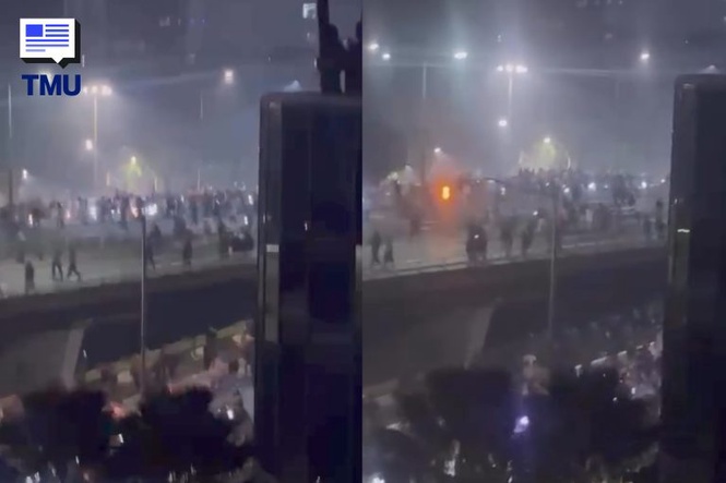 Image from: Demonstrasi Besar di Jakarta Bertukar Tegang, Polis Guna Meriam Air Bubarkan Peserta di Depan Parlimen Indonesia