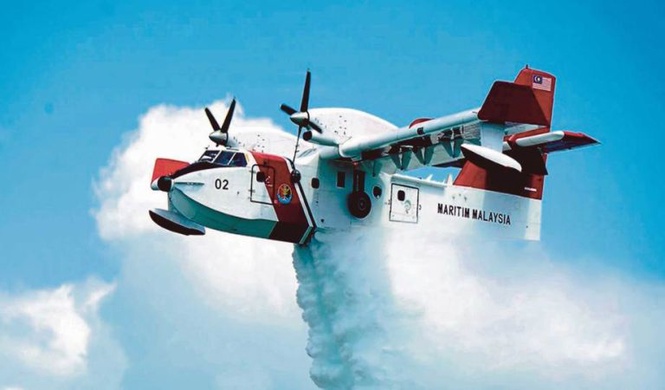 Image from: Malaysia Sedia Bantu Indonesia, Aset ‘Super Scooper’ Pernah Padam Kebakaran Di Sumatera