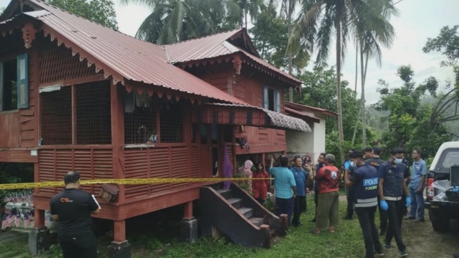 Image from: Wanita Maut Dipercayai Dibunuh, Dua Ahli Keluarga Ditahan Bantu Siasatan