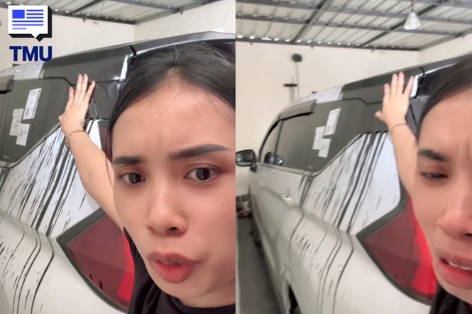 Image from: Baru Beli Kereta, Wanita Dakwa Disimbah Cat Oleh Individu Yang Dikenalinya