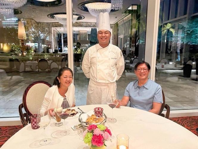 Amid rumors about health, Marcos takes first lady for a dinner date