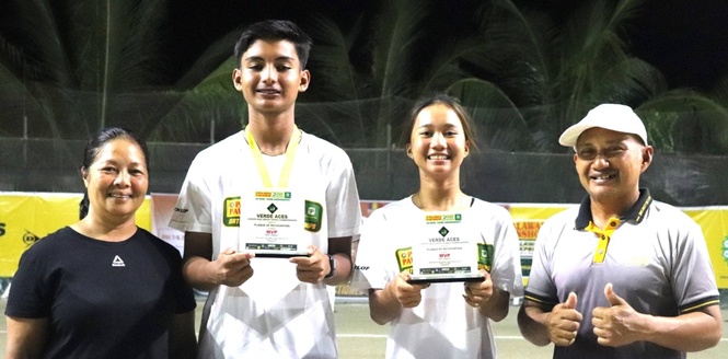 Bugna rallies, Morris dominates in Verde Aces jrs netfest