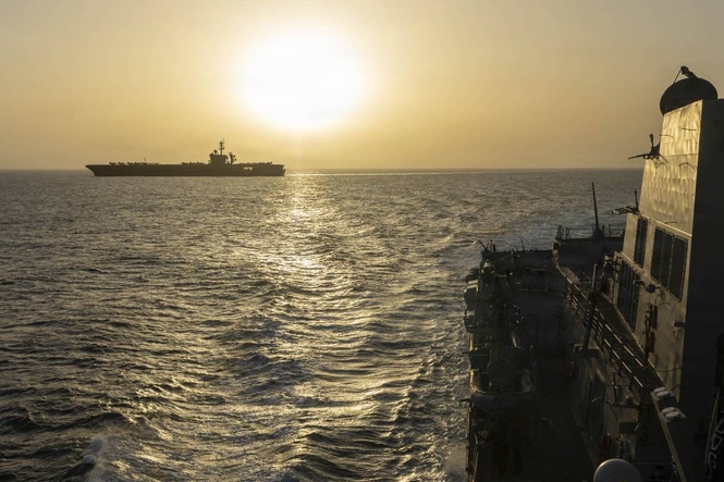 Iran military vows to 'soon respond' after US destroyer hits cargo ship