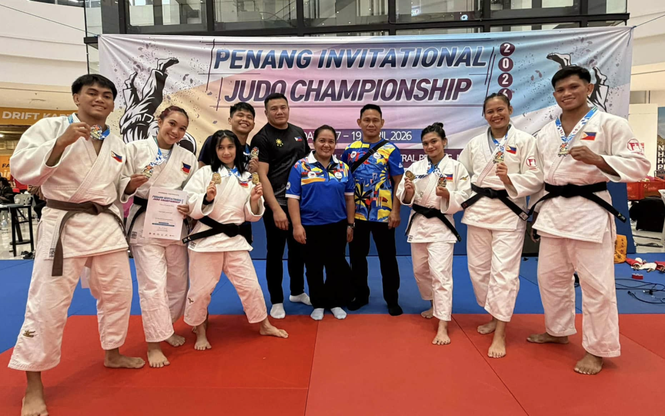 PH judokas bag 6 golds in Penang tilt