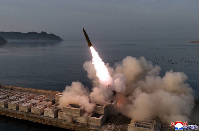 North Korea uses cluster bombs in latest missile test — KCNA