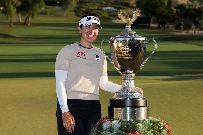 Green wins 3rd LPGA LA Championship title
