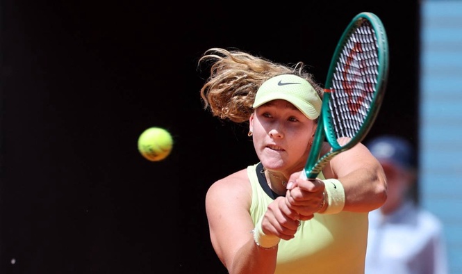 Gauff overcomes stomach bug to beat Cirstea in Madrid