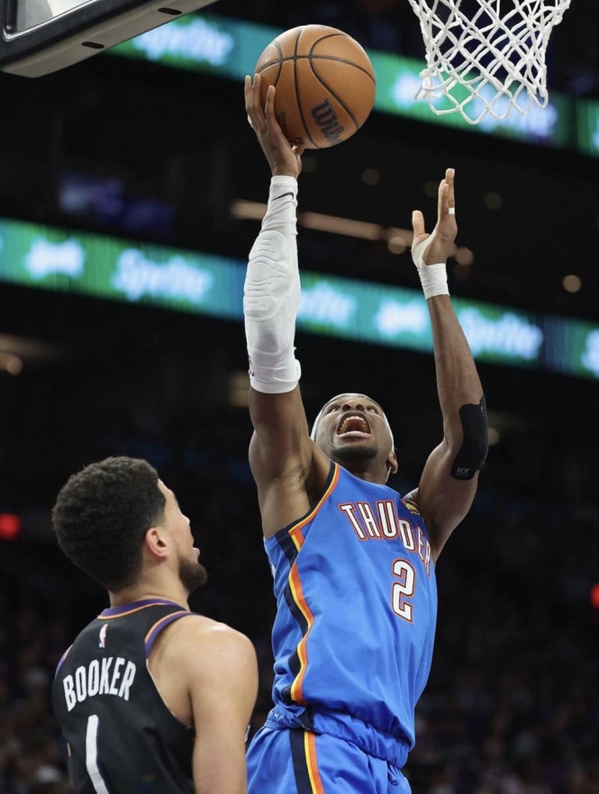 Rampant Gilgeous-Alexander fuels Thunder over Phoenix