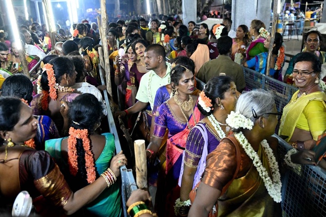 Fleeting freedom at festival for India's transgender community