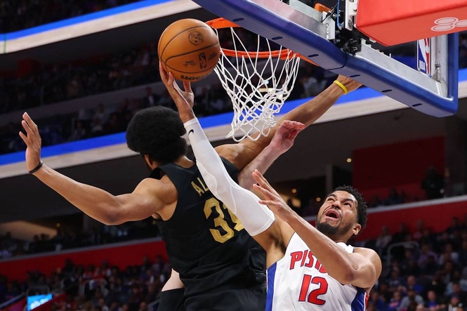 Cade Cunningham has 25 points and 10 assists to lift Pistons past Cavs 107-97 for a 2-0 lead