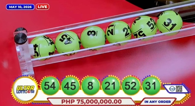 No winners in Ultra Lotto 6/58, Super Lotto 6/49 draws for May 10