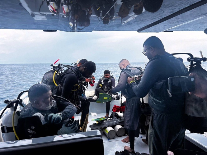 3 Finnish divers arrive in the Maldives to remap the search for the bodies of 4 Italian divers