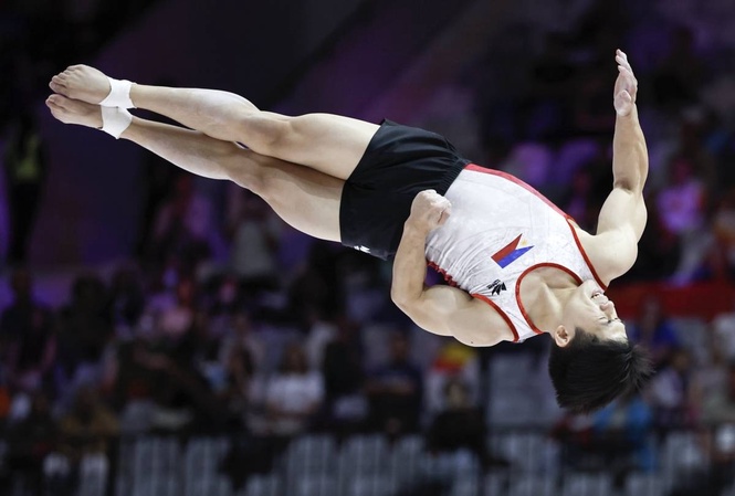 Yulo captures gold in France tournament