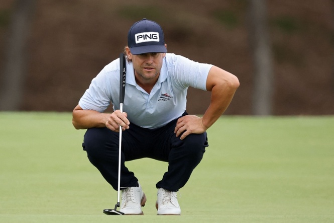 Moore leads CJ Cup Byron Nelson